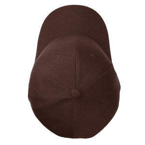 144-Pack Baseball Dad Cap Velcro Strap Adjustable Size - Brown